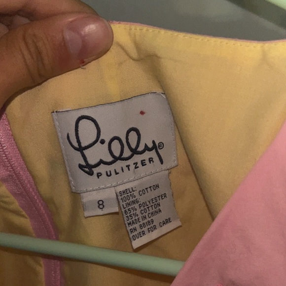 Vintage Lily Pulitzer Dress Size 8 in sorbet cherries print - Picture 3 of 3